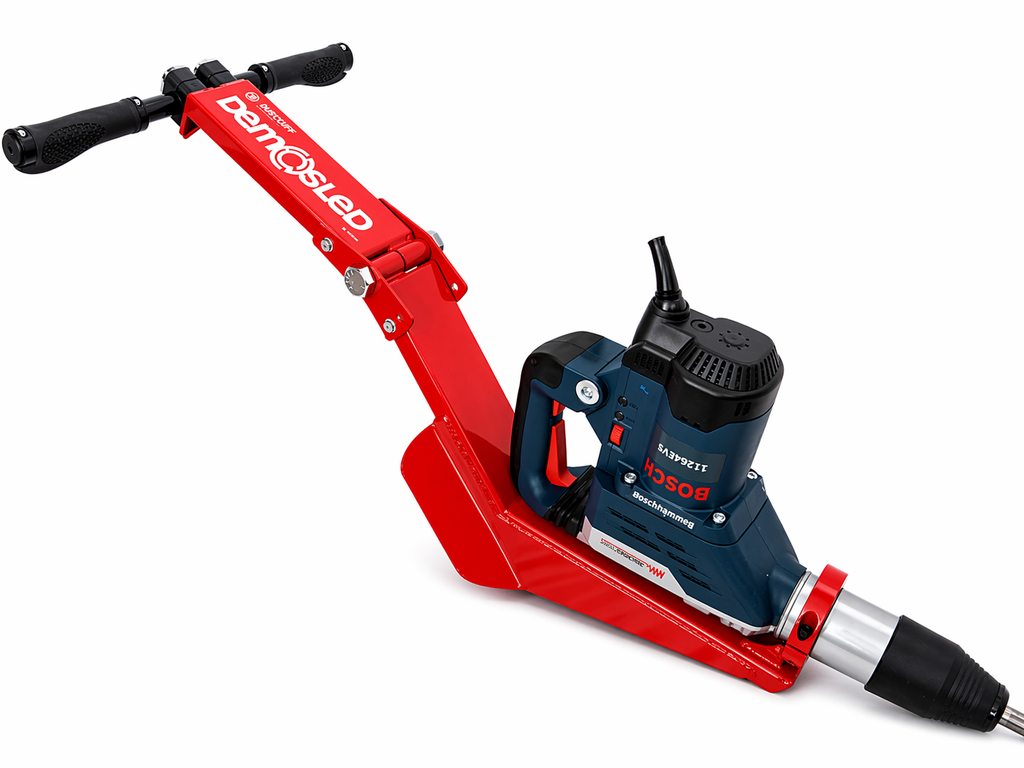 DEMOSLED - Stand-up attachment for demolition hammer
