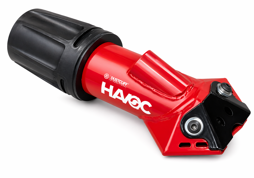 HAVOC - Dust removal shroud with vacuum adapter