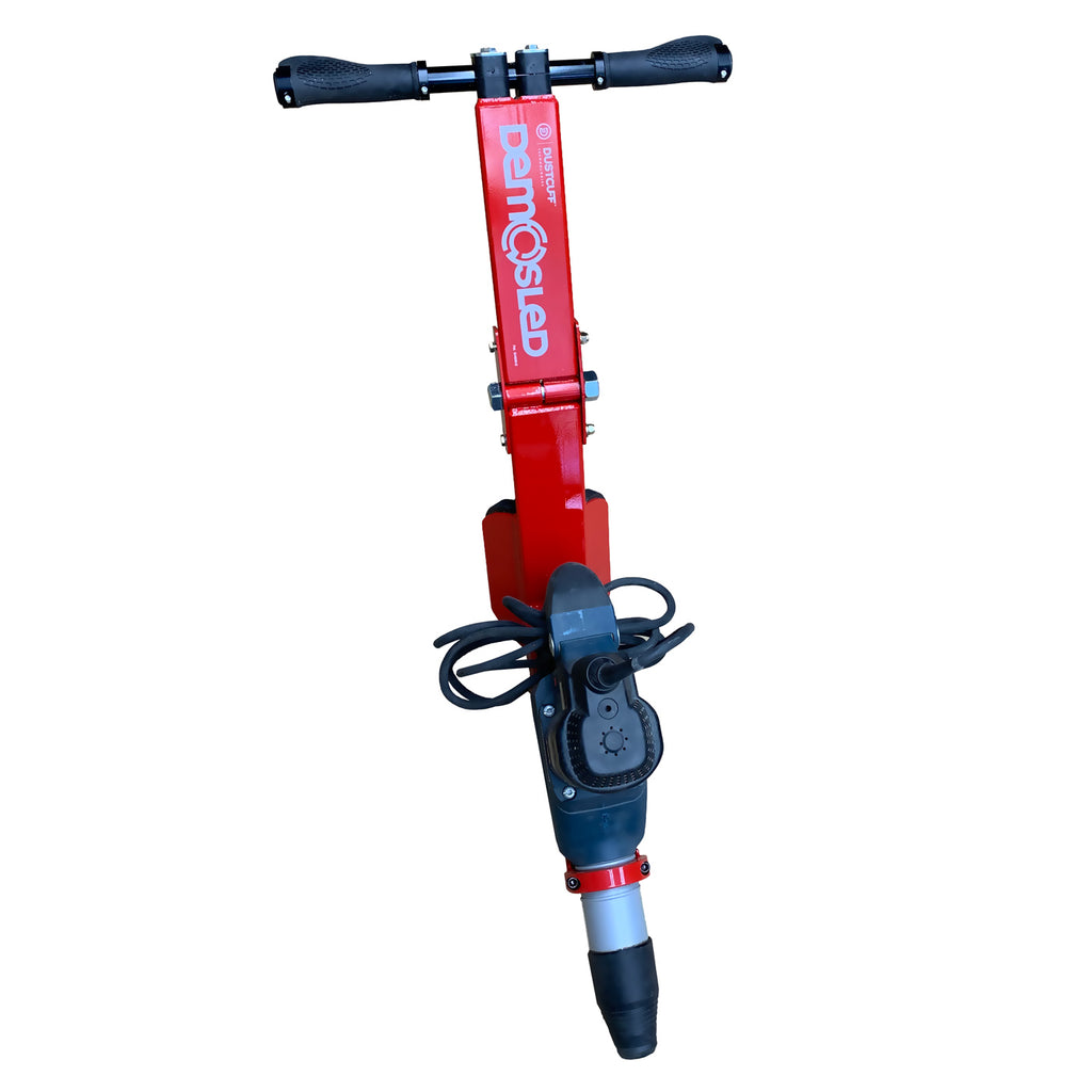 Demosled - Patented attachment frame that is designed to allow the user to stand while using an SDS demolition hammer